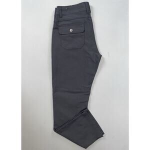 Prana 1971031 Halle II Stretch Nylon Hiking Pants. Gray, Women's 12R. EUC!